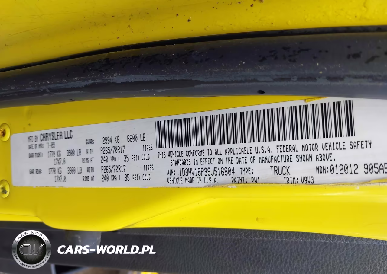 2009 Dodge Ram 1500 Slt-Trx VIN:1D3HV16P39J516804 - 9