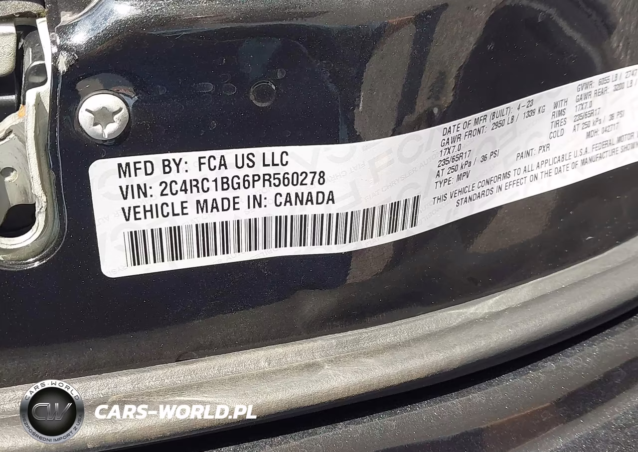 2023 Chrysler Pacifica Touring L VIN:2C4RC1BG6PR560278 - 9