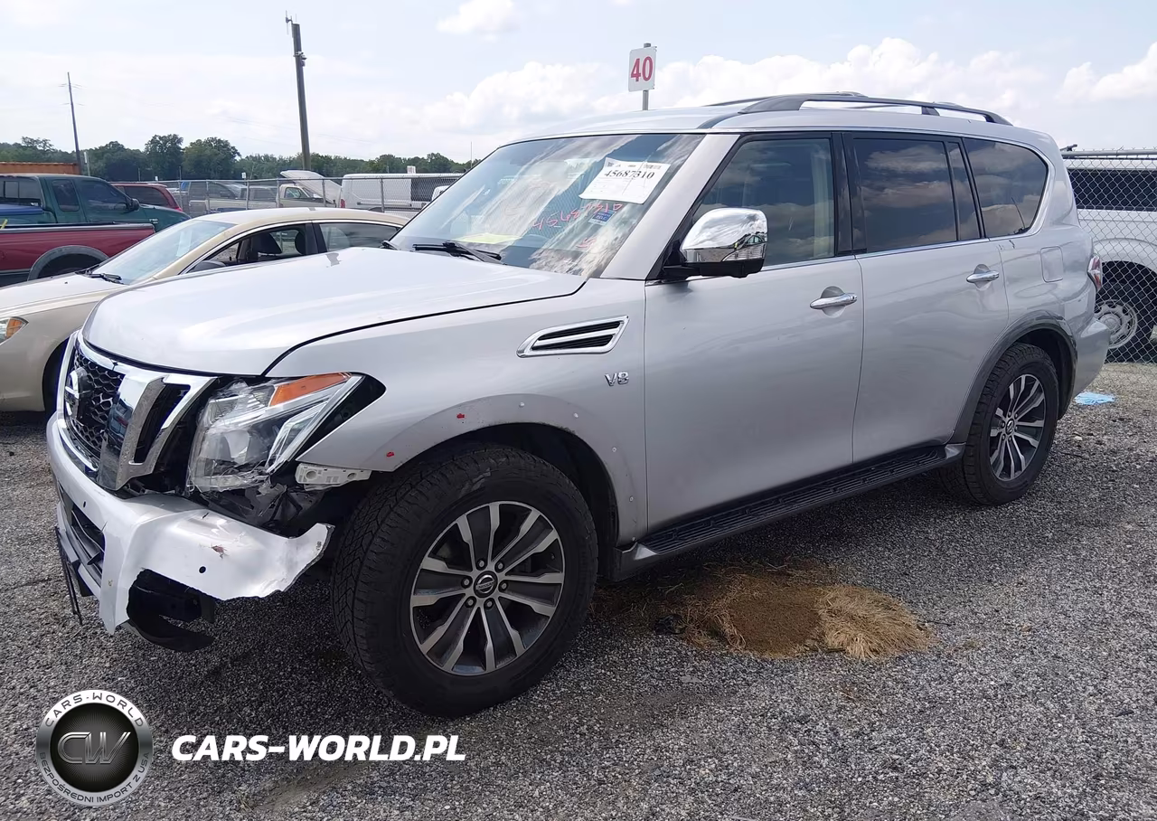 2017 Nissan Armada Sl VIN:JN8AY2NC3H9501374 - 2