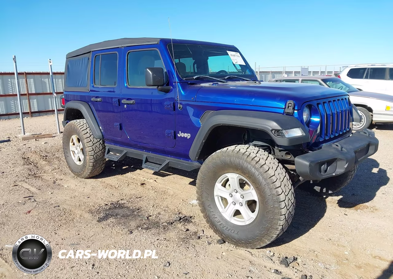 2019 Jeep Wrangler Unlimited Sport S 4X4 – zdjęcie 1 z 16