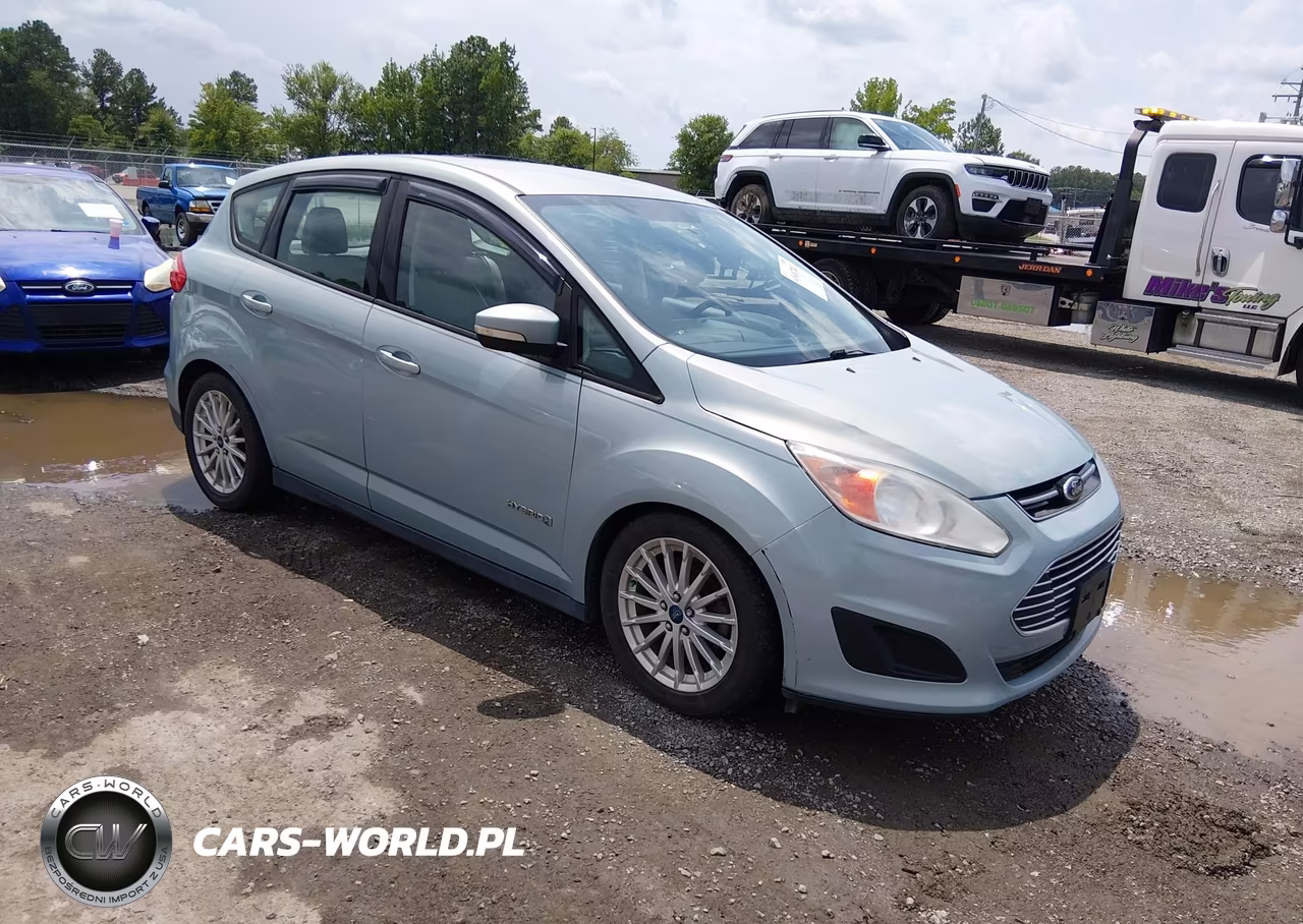 2013 Ford C-Max Hybrid Se VIN:1FADP5AU0DL520950 - 1
