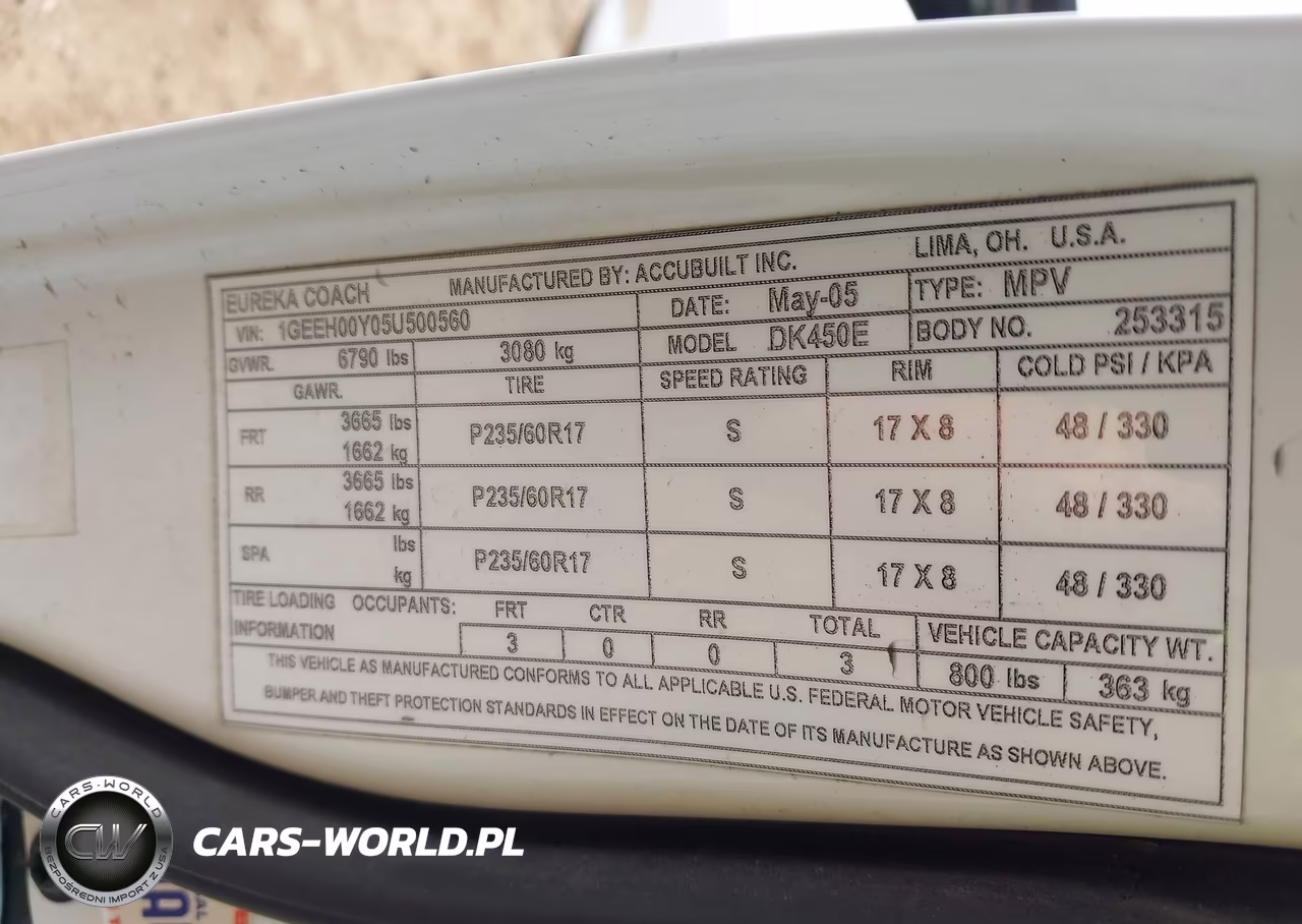 2005 Cadillac Deville Professional VIN:1GEEH00Y05U500560 - 9