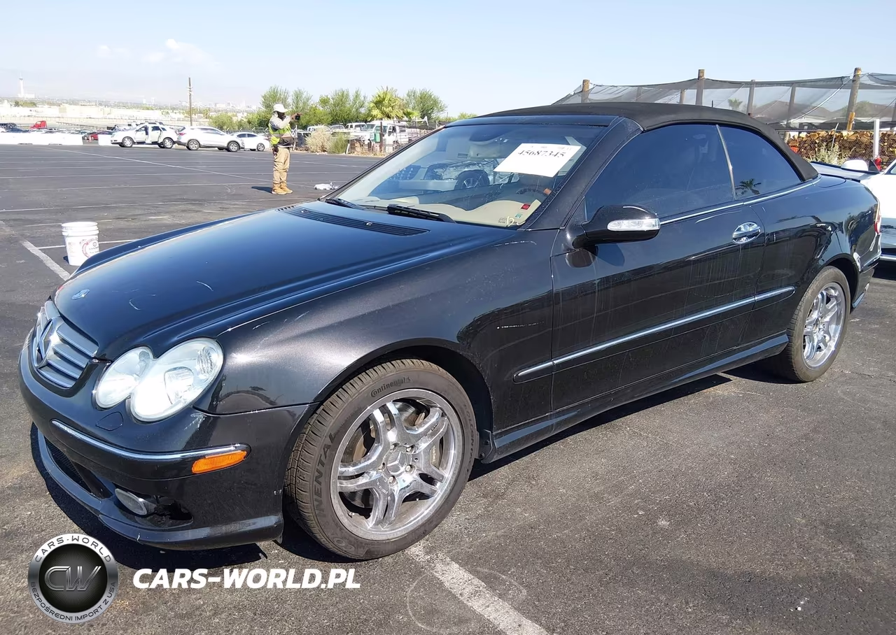 2004 Mercedes-Benz Clk 500 VIN:WDBTK75G34T007422 - 2