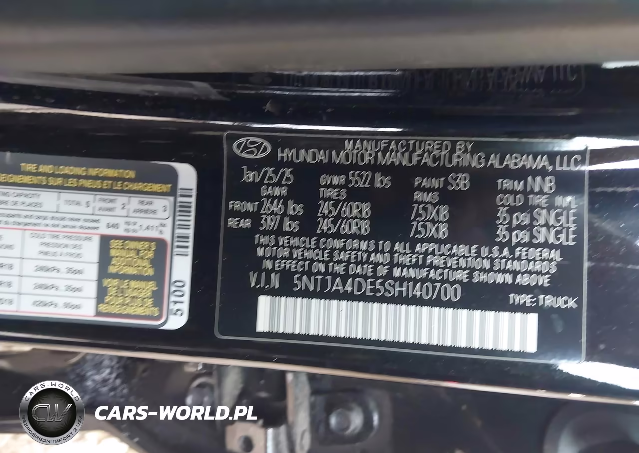 2025 Hyundai Santa Cruz Se VIN:5NTJA4DE5SH140700 - 9