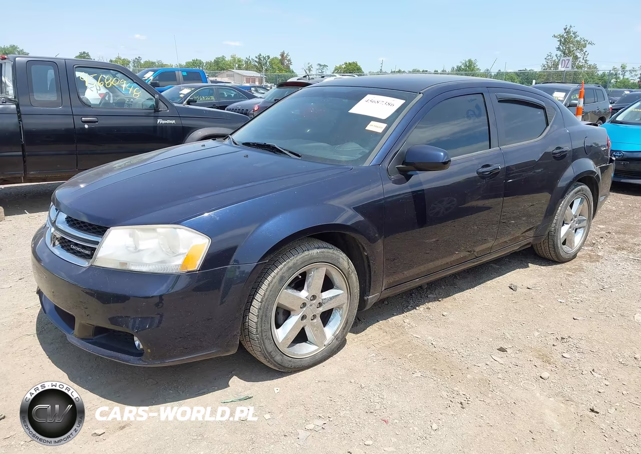 2011 Dodge Avenger Lux VIN:1B3BD2FB1BN524752 - 2