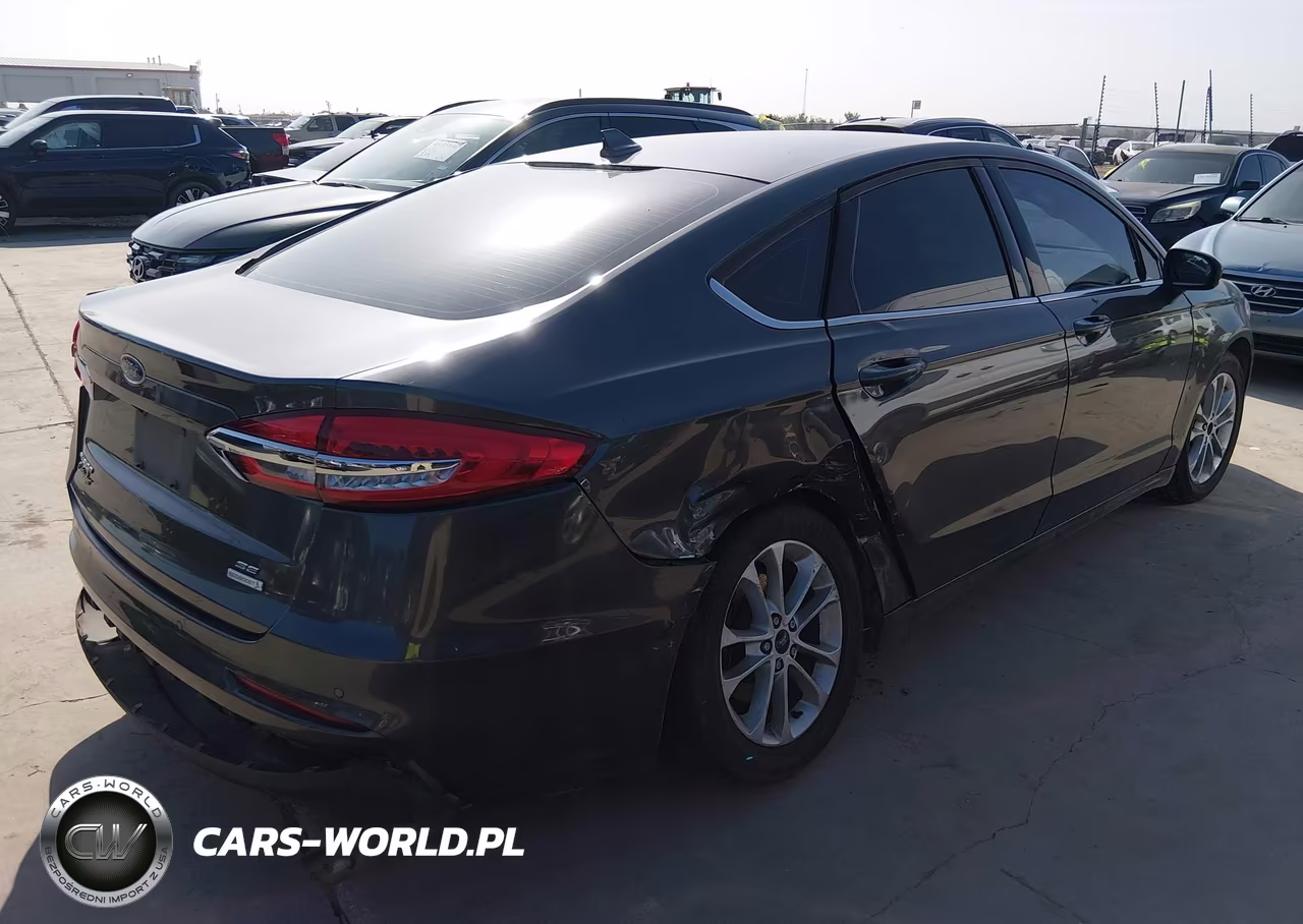 2020 Ford Fusion Se VIN:3FA6P0HD8LR147755 - 4