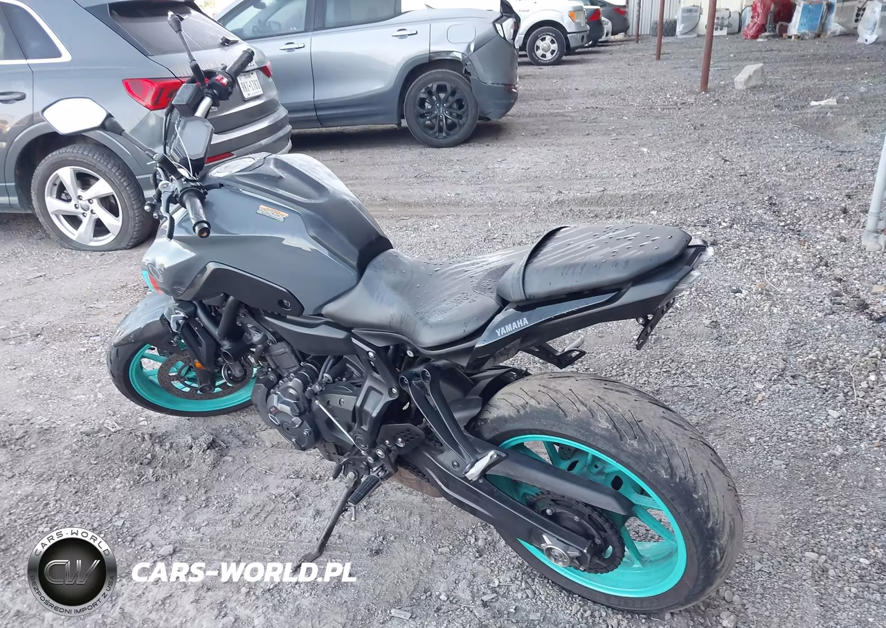 2022 Yamaha Mt07 VIN:JYARM32E4NA006323 - 3