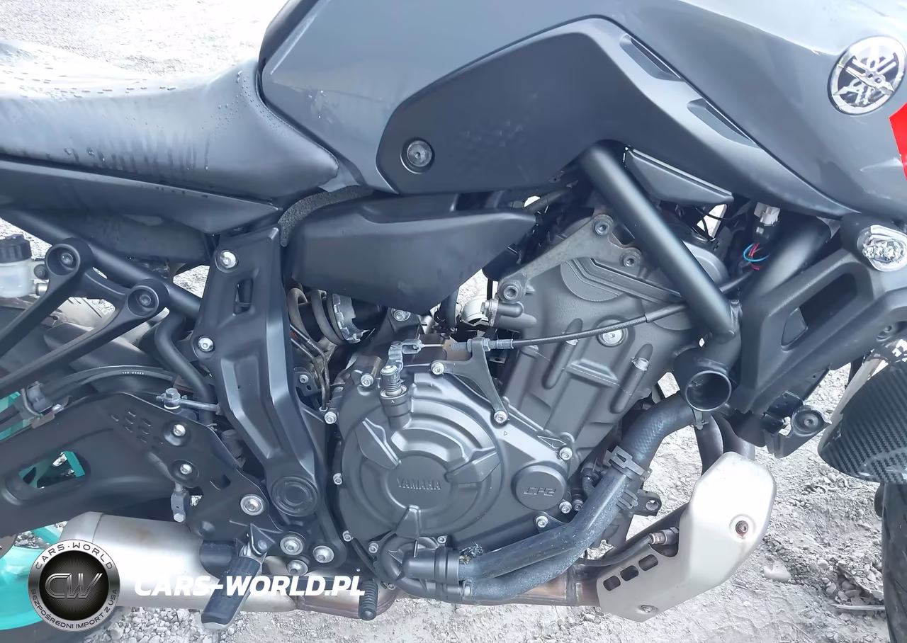 2022 Yamaha Mt07 VIN:JYARM32E4NA006323 - 8