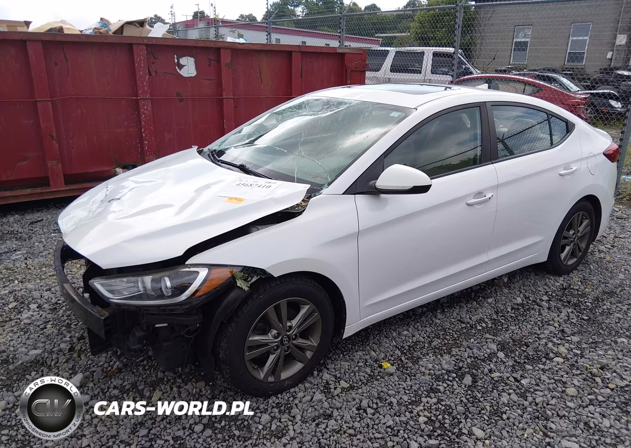 2018 Hyundai Elantra Value Edition VIN:5NPD84LF2JH284432 - 2
