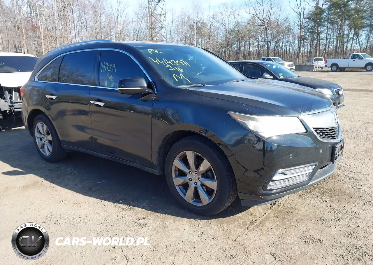 2014 Acura Mdx Advance Pkg W-Entertainment Pkg