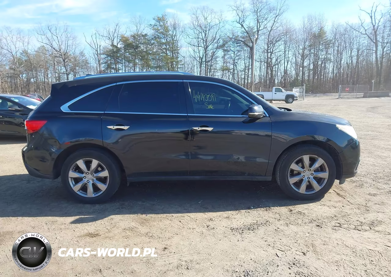 2014 Acura Mdx Advance Pkg W-Entertainment Pkg VIN:5FRYD4H84EB026228 - 13