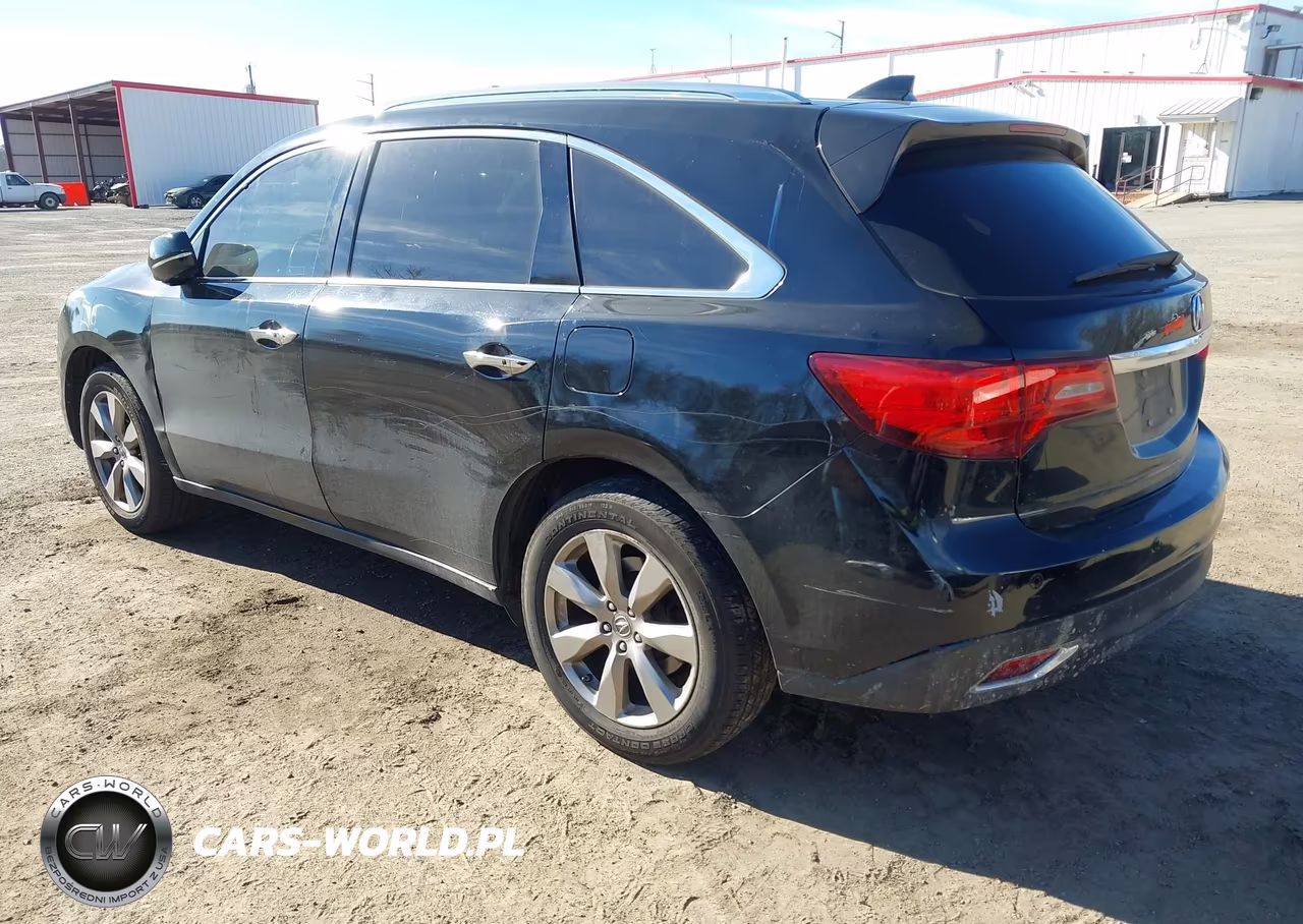 2014 Acura Mdx Advance Pkg W-Entertainment Pkg VIN:5FRYD4H84EB026228 - 3