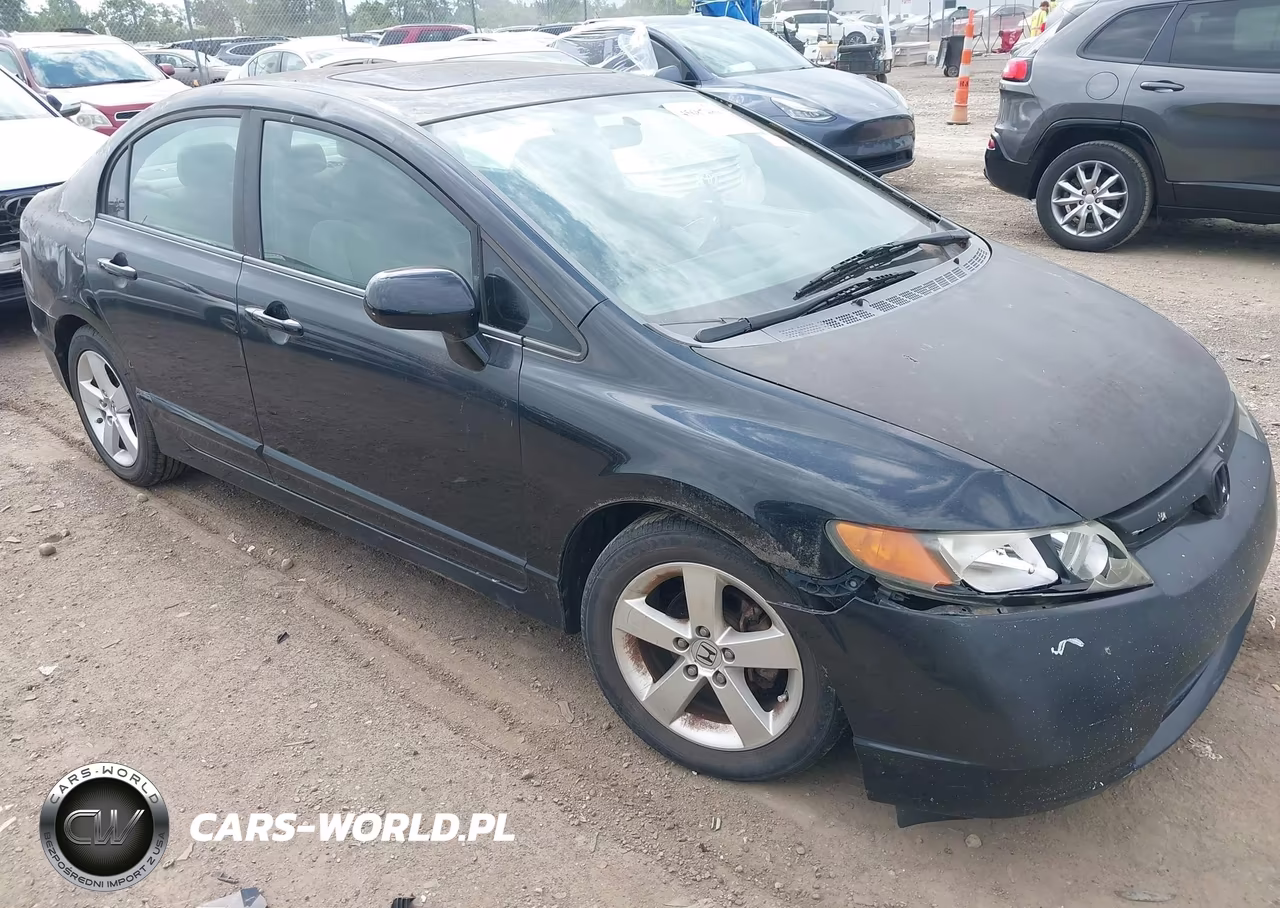 2008 Honda Civic Ex VIN:1HGFA15858L061724 - 1