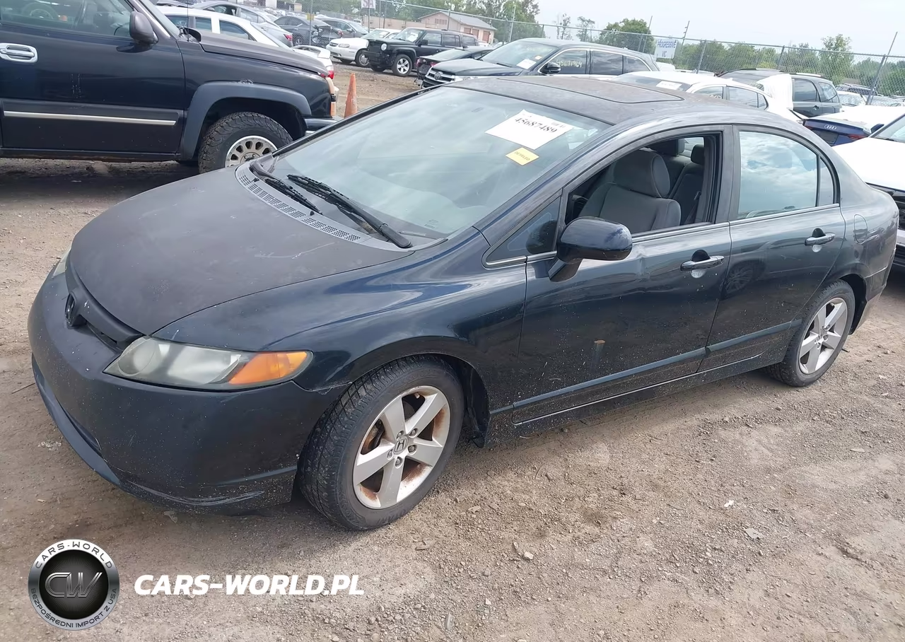 2008 Honda Civic Ex VIN:1HGFA15858L061724 - 2