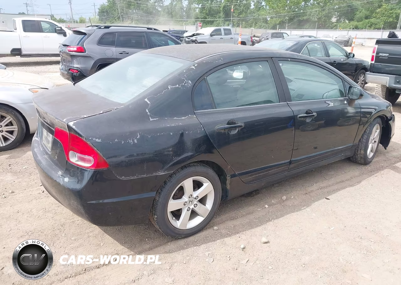2008 Honda Civic Ex VIN:1HGFA15858L061724 - 4