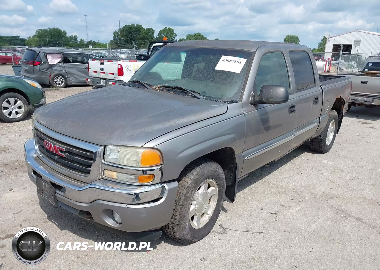 2006 GMC Sierra 1500 Sle2 VIN:2GTEK13T061170383 - 2