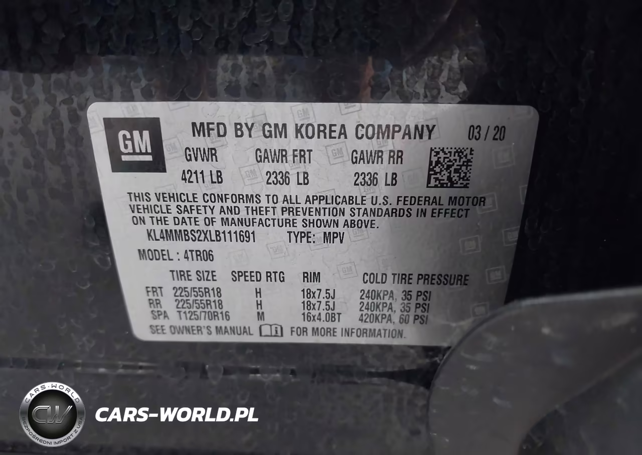 2020 Buick Encore Gx Fwd Preferred VIN:KL4MMBS2XLB111691 - 9