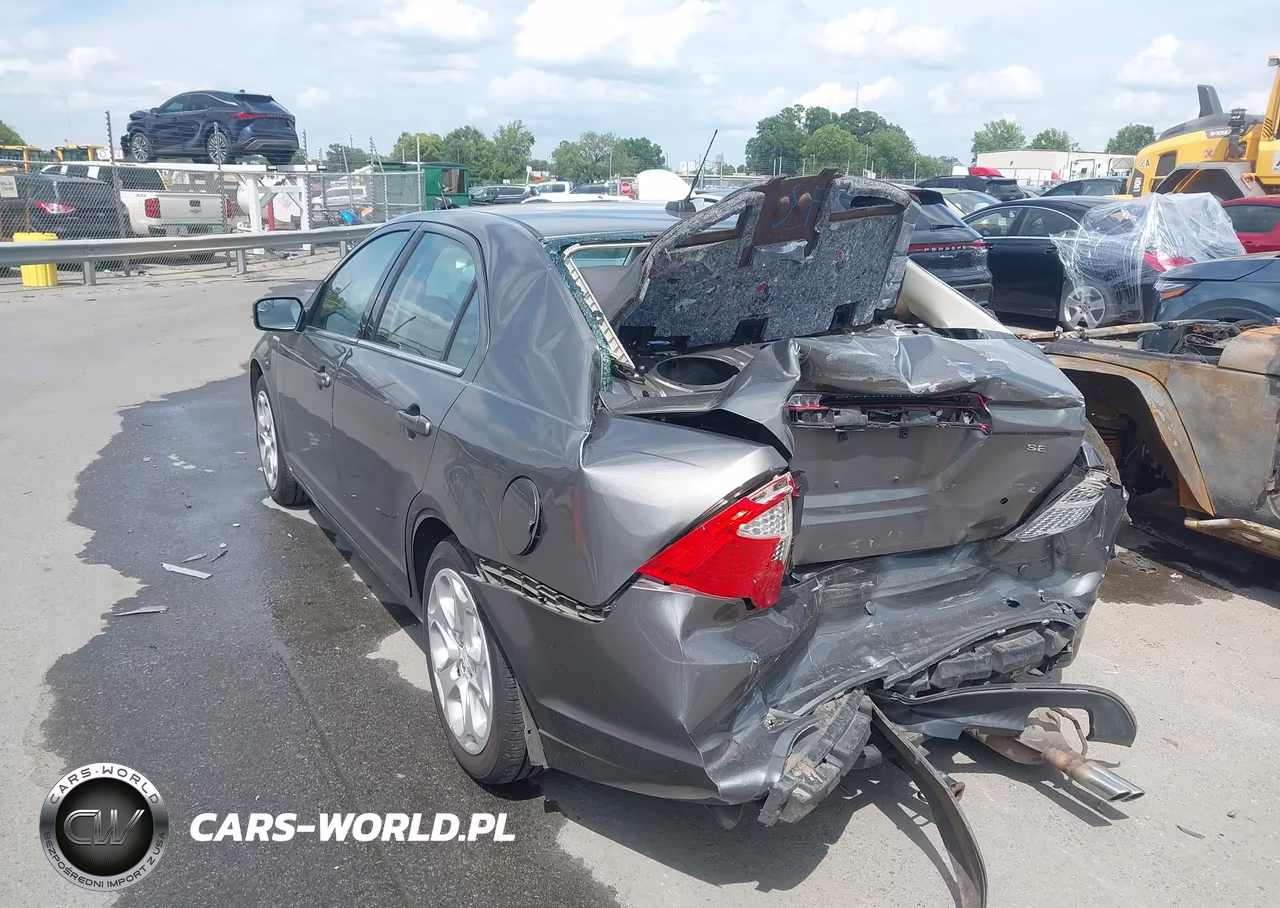 2011 Ford Fusion Se VIN:3FAHP0HA8BR318467 - 3
