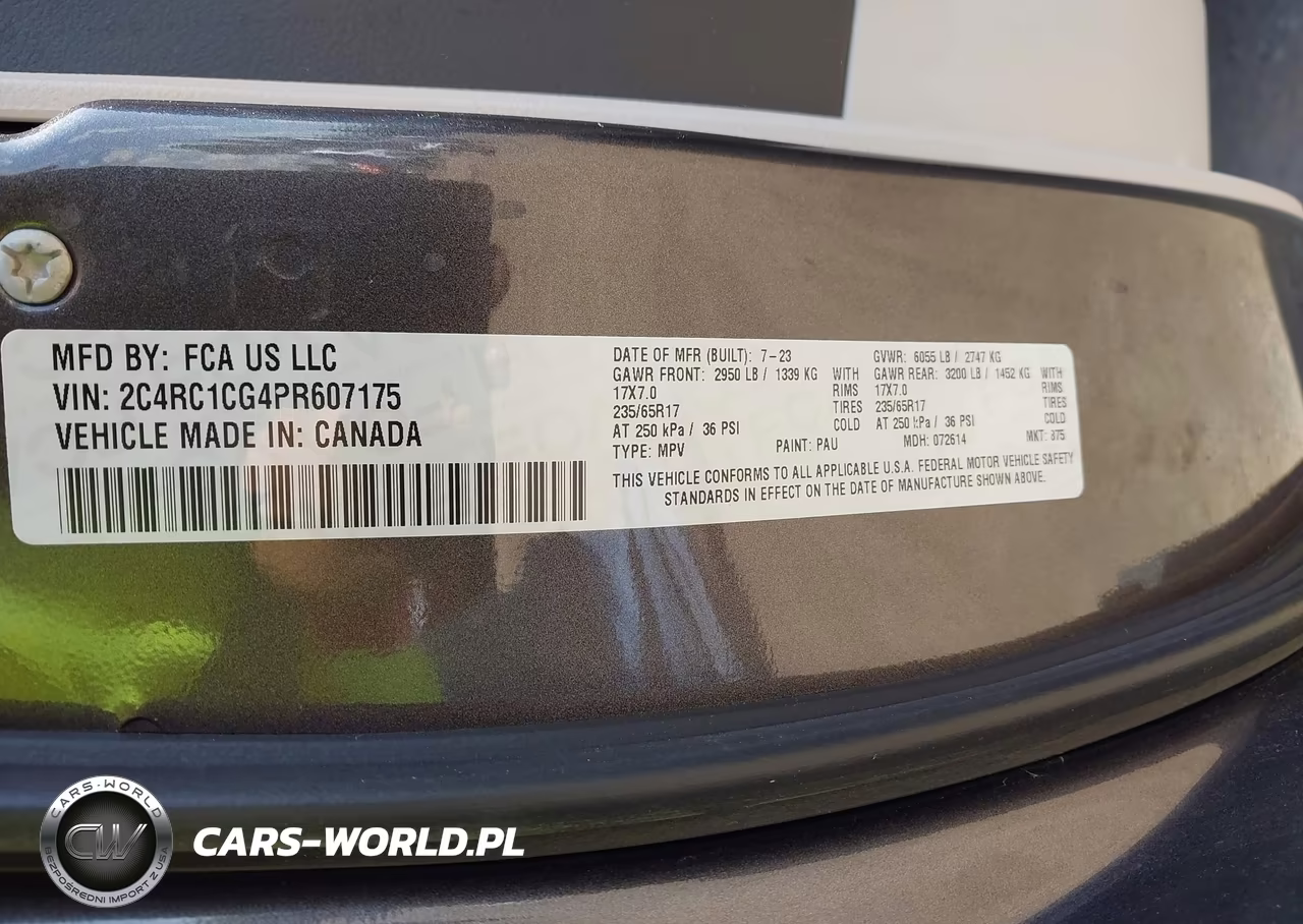 2023 Chrysler Voyager Lx VIN:2C4RC1CG4PR607175 - 9