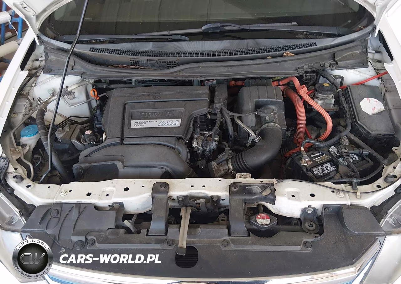 2012 Honda Civic Hybrid VIN:JHMFB4F34CS007795 - 10