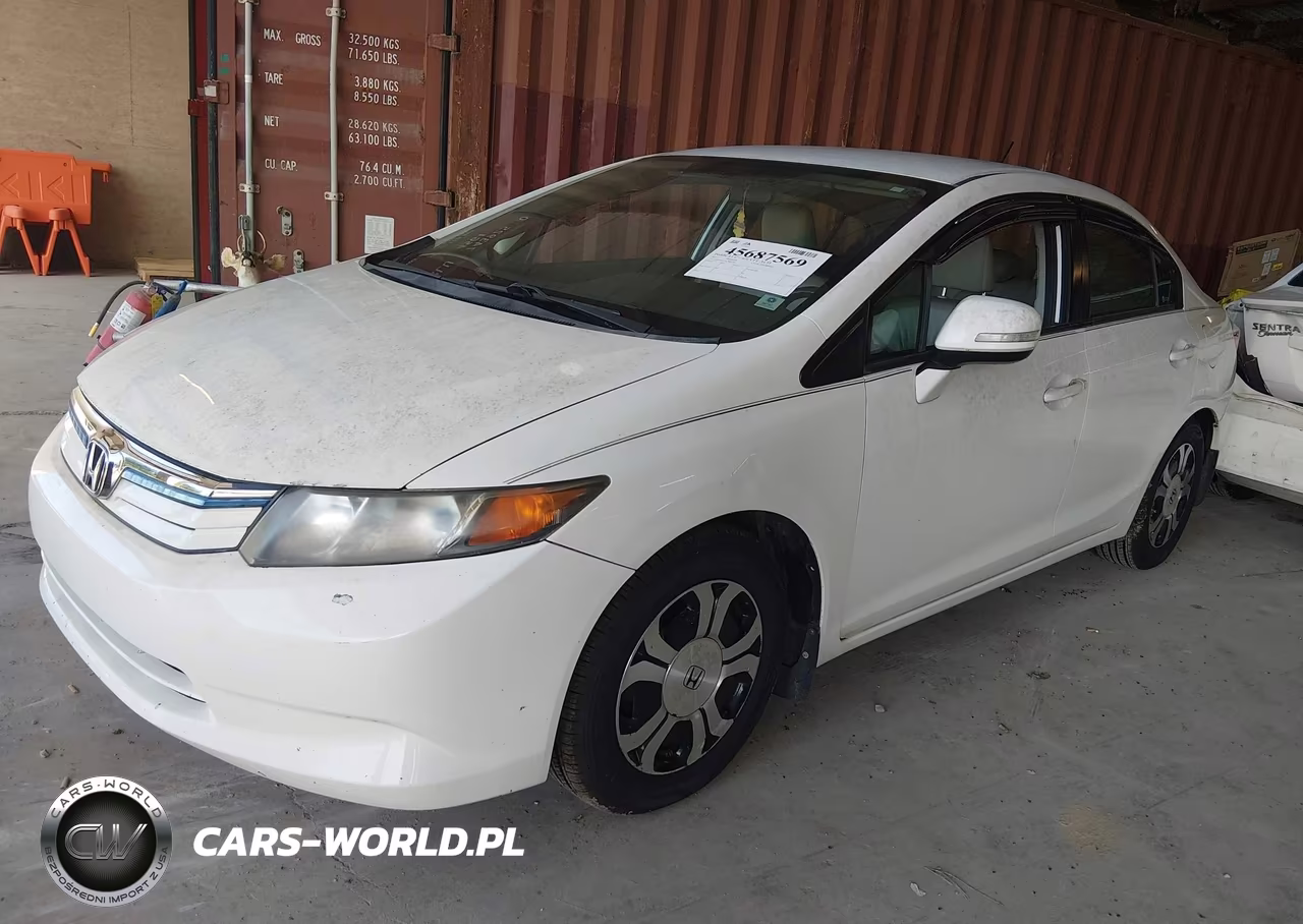 2012 Honda Civic Hybrid VIN:JHMFB4F34CS007795 - 2