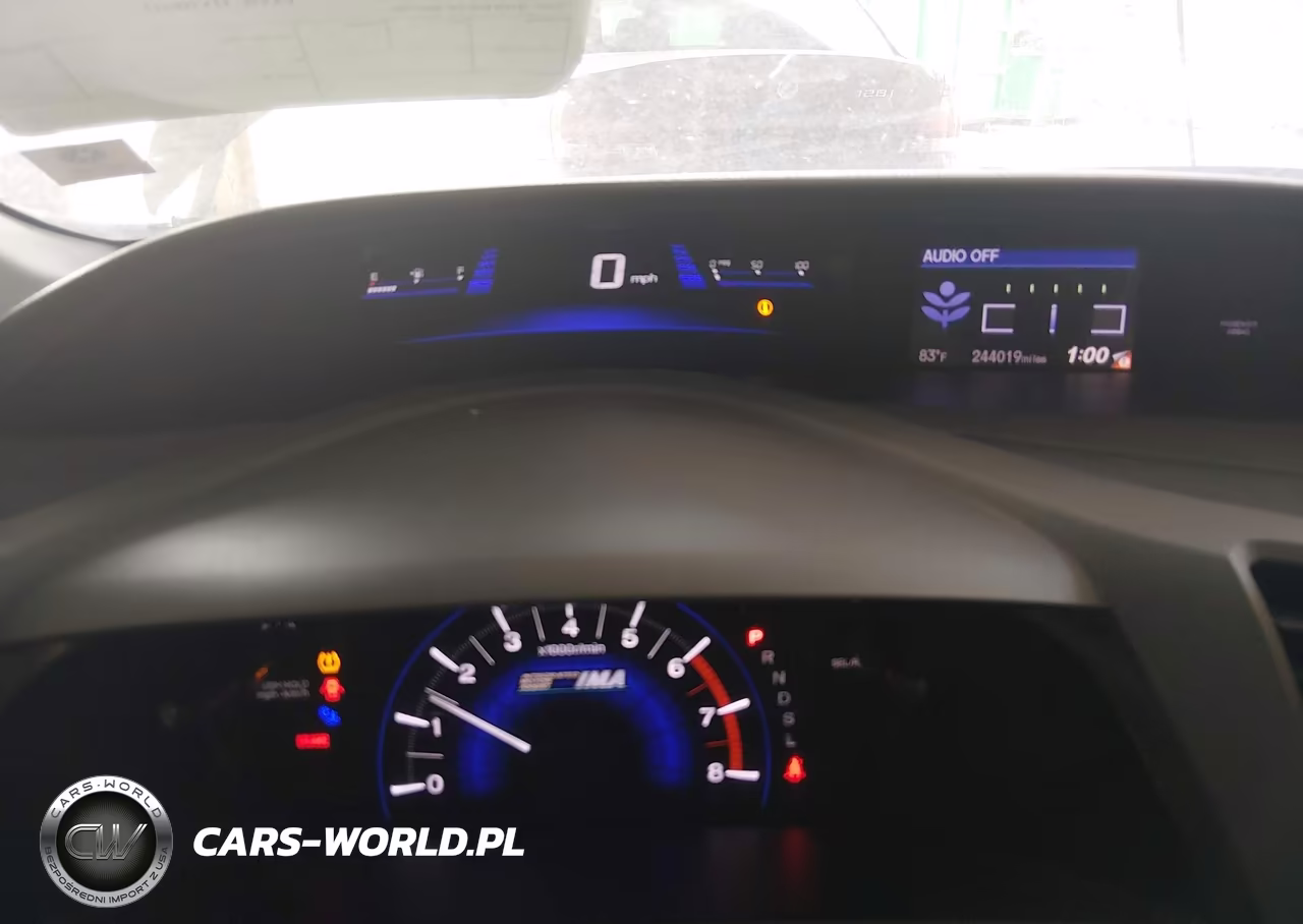 2012 Honda Civic Hybrid VIN:JHMFB4F34CS007795 - 7