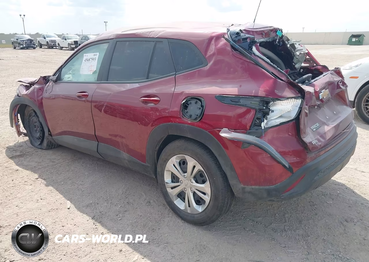 2025 Chevrolet Trax Fwd Ls VIN:KL77LFEP9SC280496 - 3