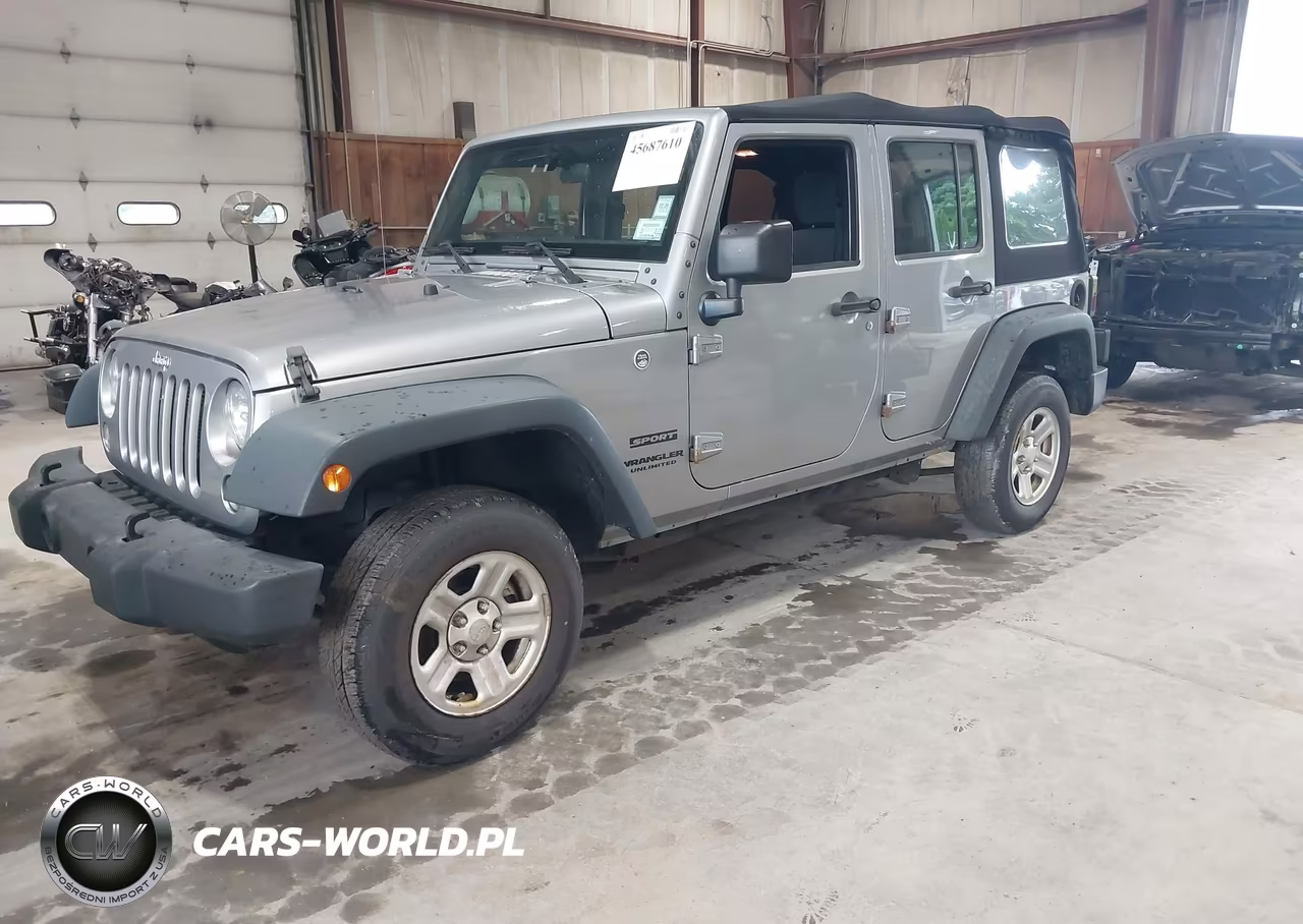 2016 Jeep Wrangler Unlimited Sport VIN:1C4BJWDG2GL343238 - 2