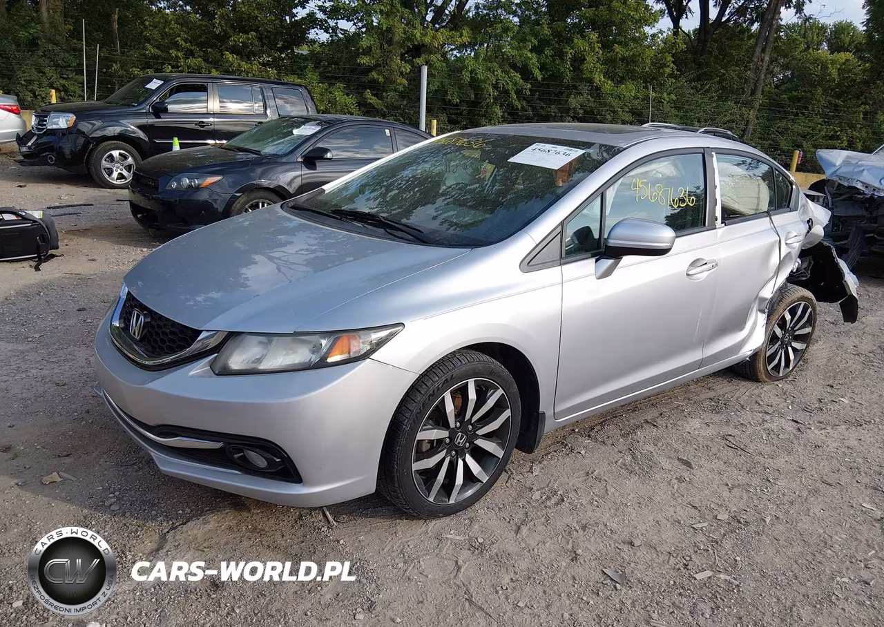 2014 Honda Civic Ex-L VIN:19XFB2F90EE045654 - 2
