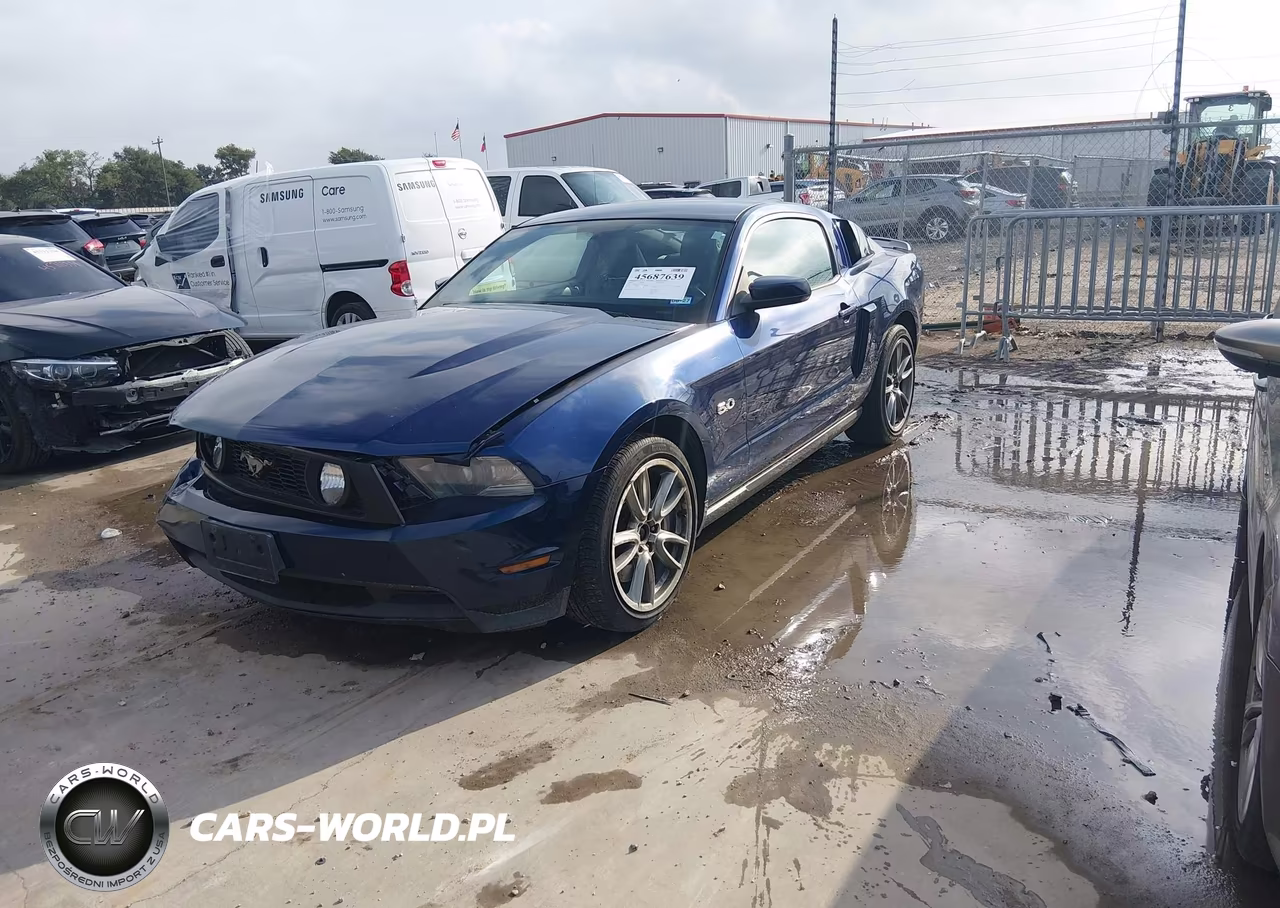 2012 Ford Mustang Gt Premium VIN:1ZVBP8CF7C5272410 - 2