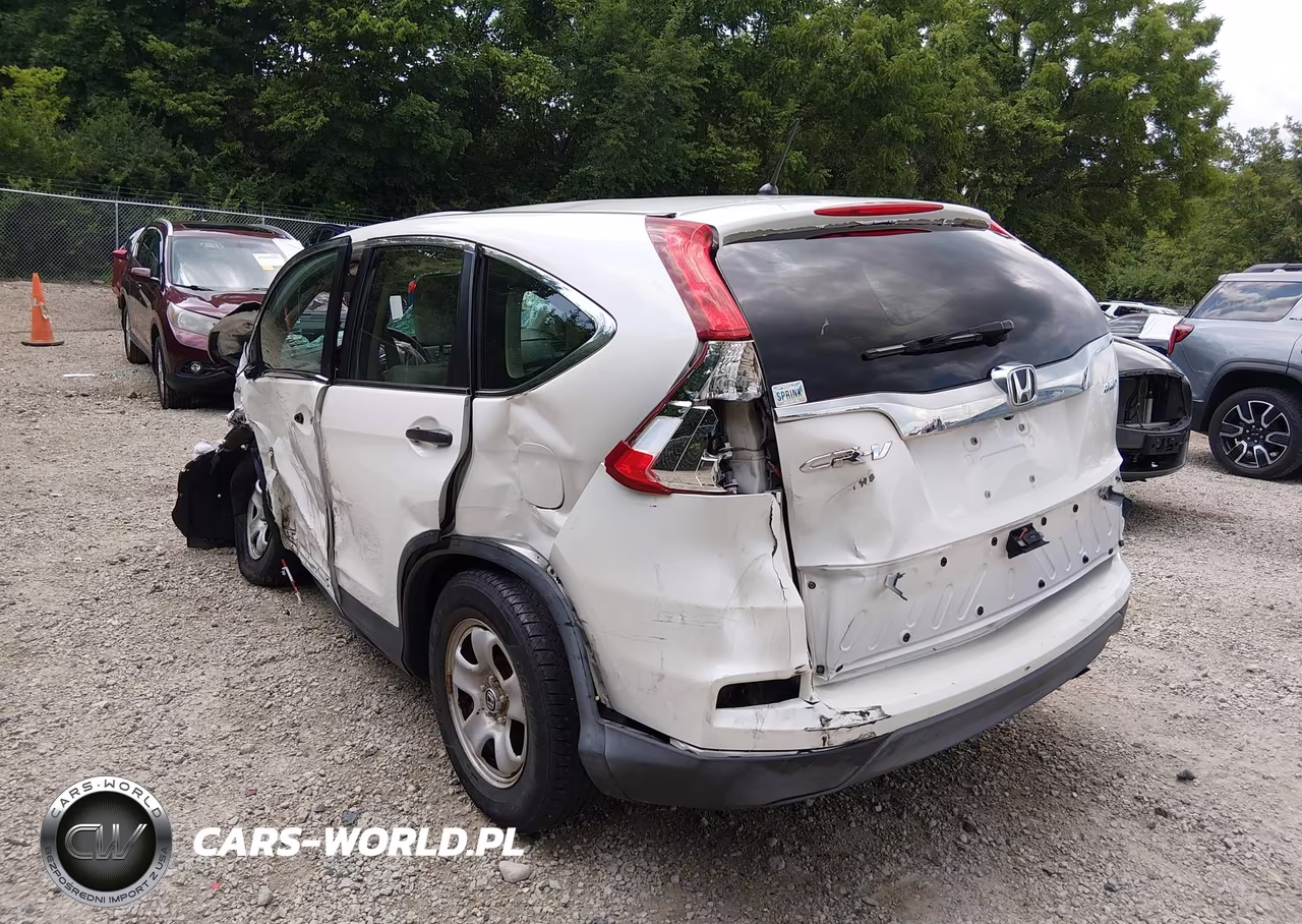 2016 Honda Cr-V Lx VIN:5J6RM4H36GL004199 - 3