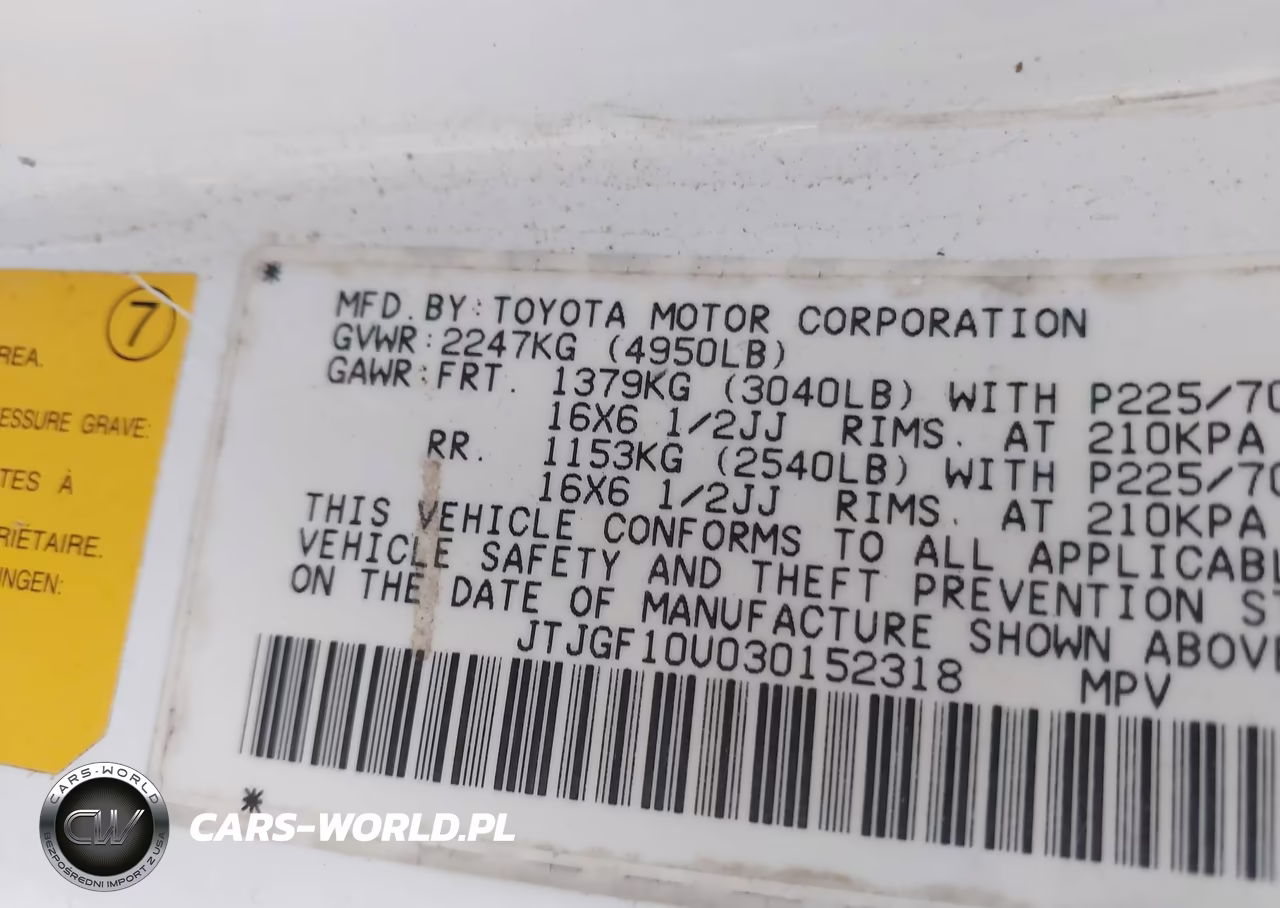 2003 Lexus Rx 300 VIN:JTJGF10U030152318 - 9