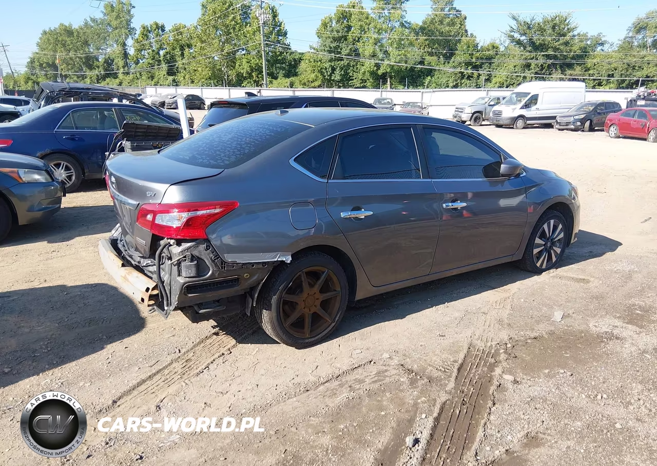 2019 Nissan Sentra Sv VIN:3N1AB7AP7KY249698 - 4