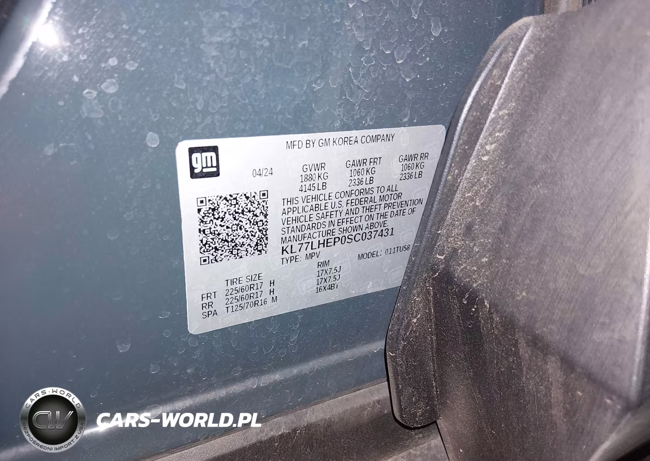2025 Chevrolet Trax Fwd Lt VIN:KL77LHEP0SC037431 - 9