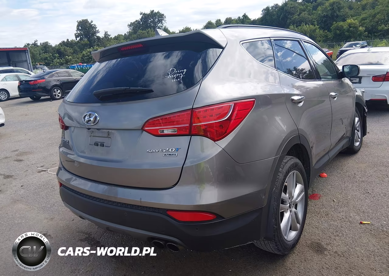 2015 Hyundai Santa Fe Sport 2.0L Turbo VIN:5XYZW4LA1FG238623 - 4