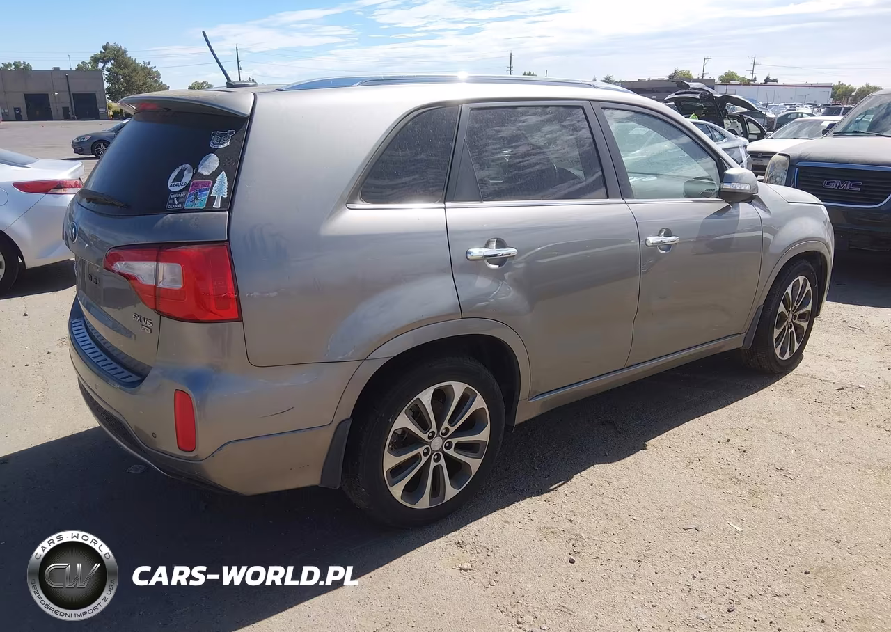 2014 Kia Sorento Sx VIN:5XYKW4A70EG495344 - 4