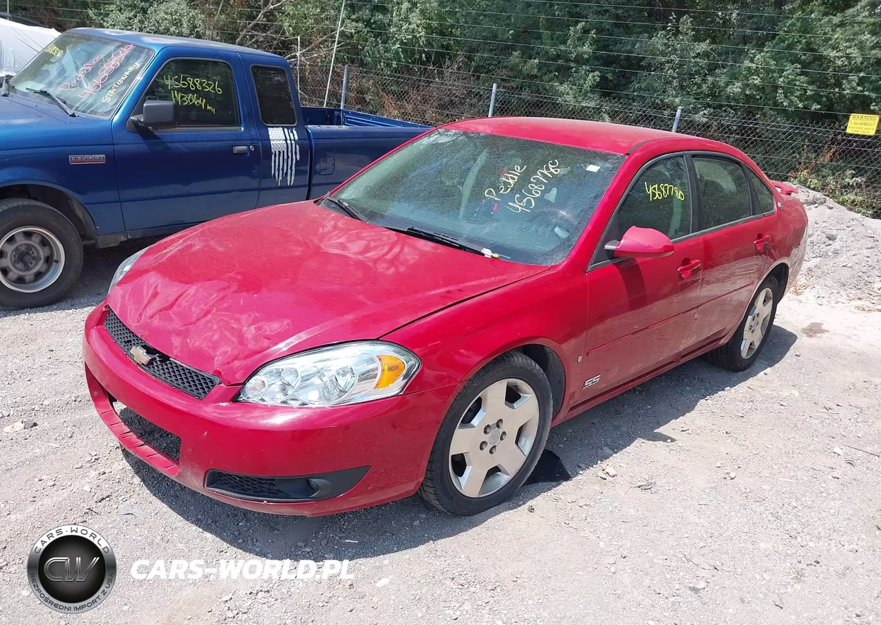 2008 Chevrolet Impala Ss VIN:2G1WD58C381220378 - 2