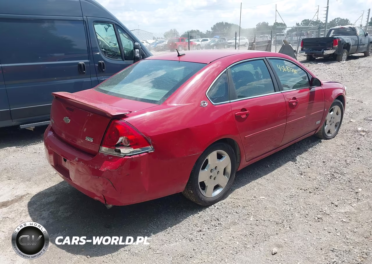 2008 Chevrolet Impala Ss VIN:2G1WD58C381220378 - 4