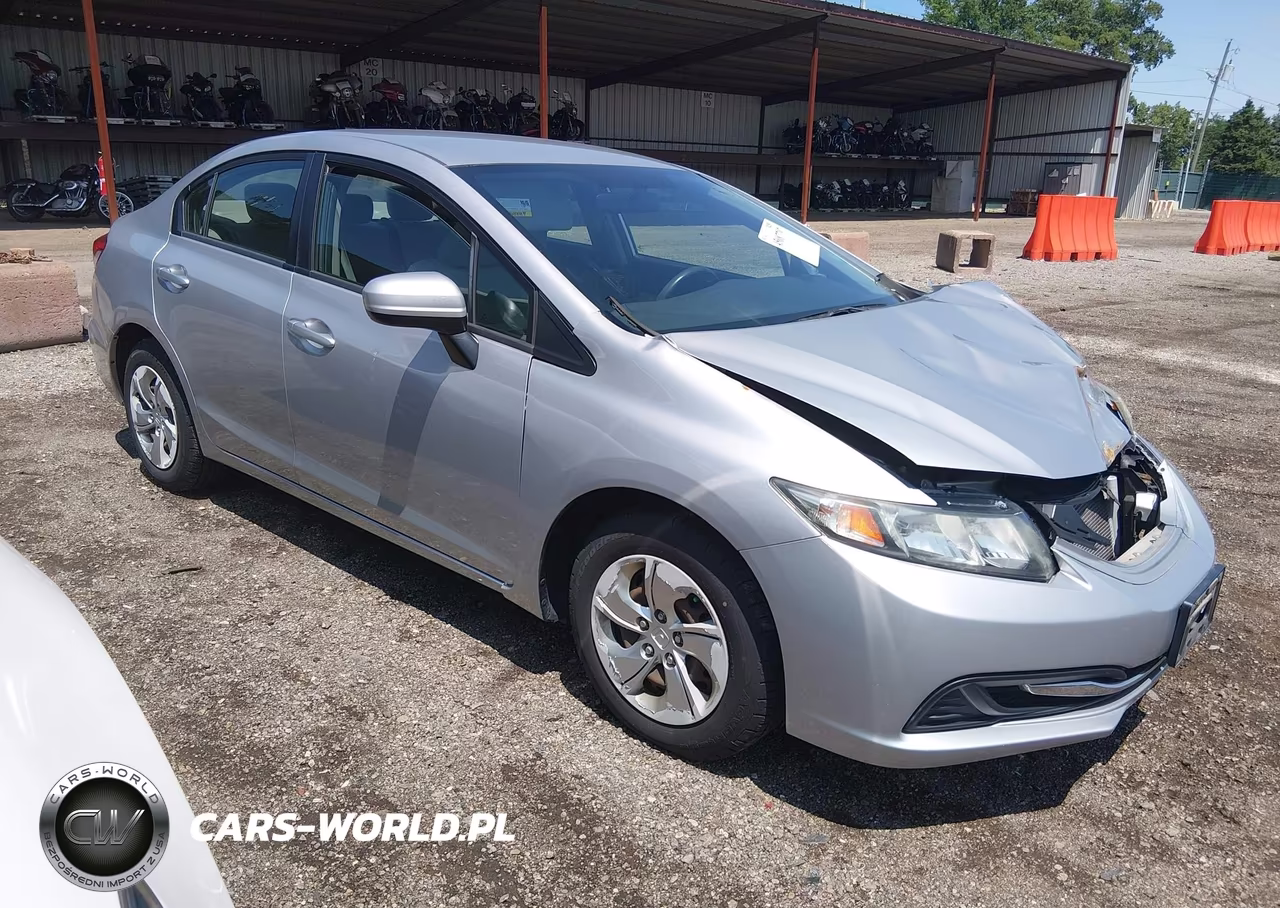 2015 Honda Civic Lx VIN:19XFB2F57FE056178 - 1