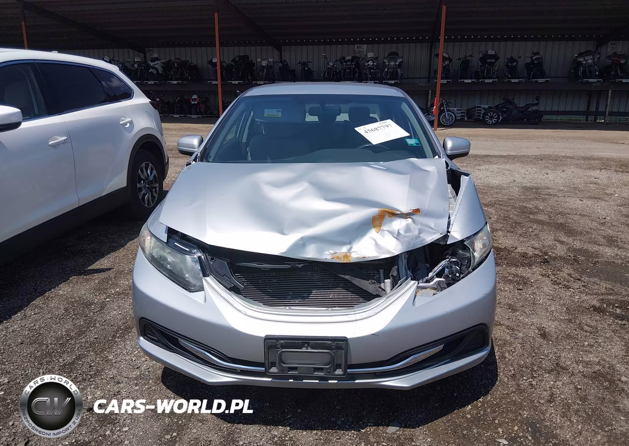 2015 Honda Civic Lx VIN:19XFB2F57FE056178 - 12