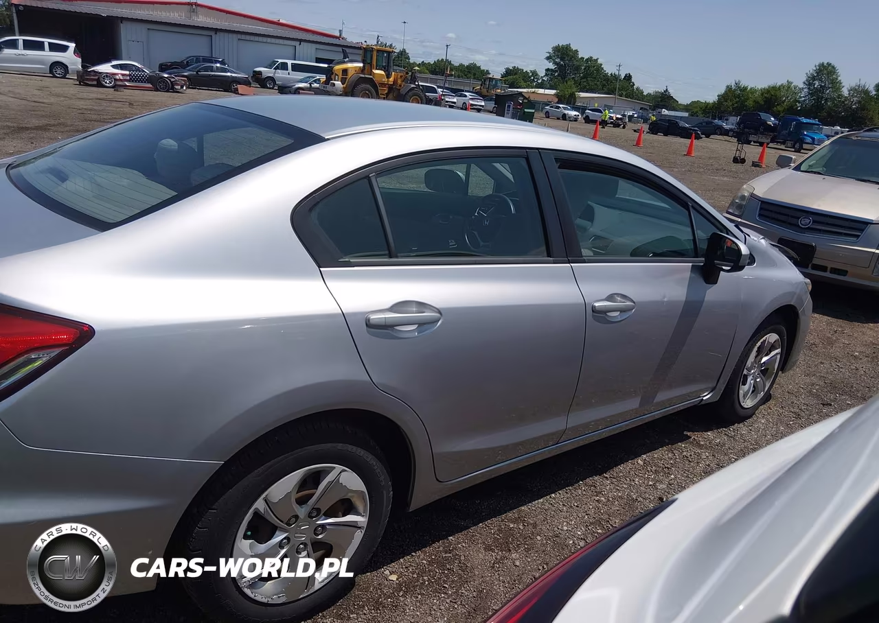 2015 Honda Civic Lx VIN:19XFB2F57FE056178 - 13