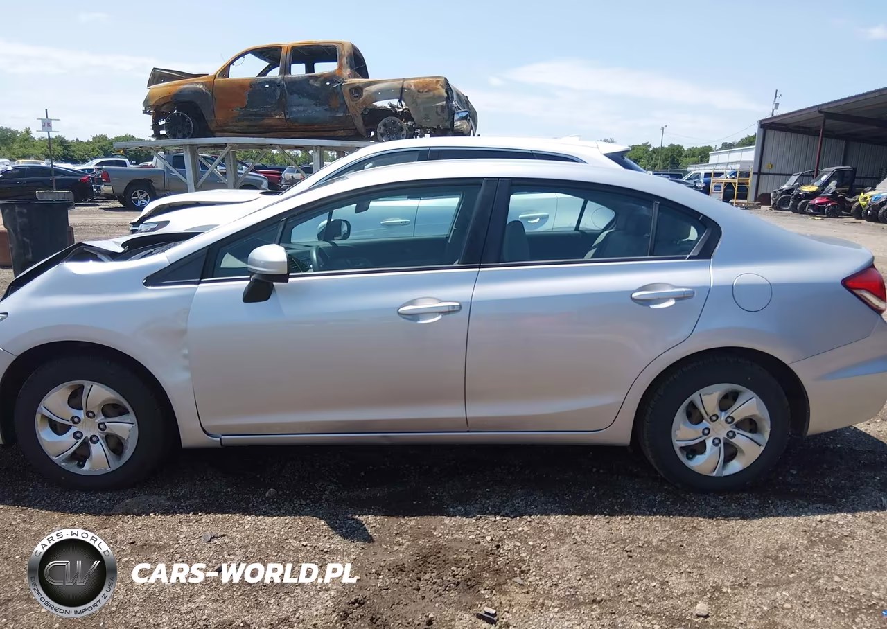 2015 Honda Civic Lx VIN:19XFB2F57FE056178 - 14