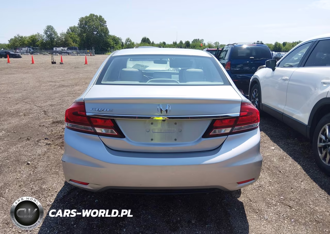 2015 Honda Civic Lx VIN:19XFB2F57FE056178 - 16