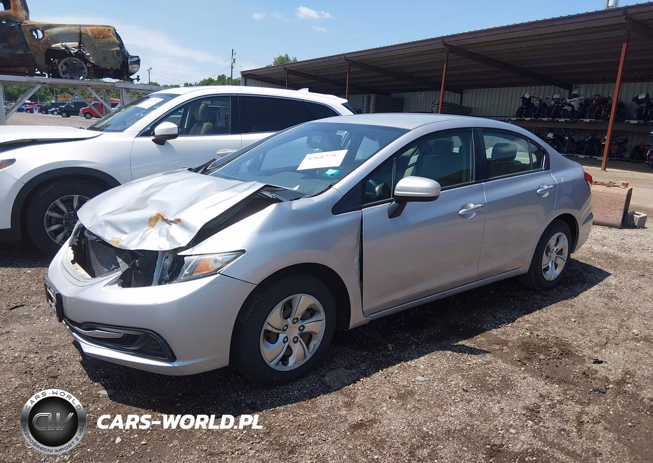 2015 Honda Civic Lx VIN:19XFB2F57FE056178 - 2