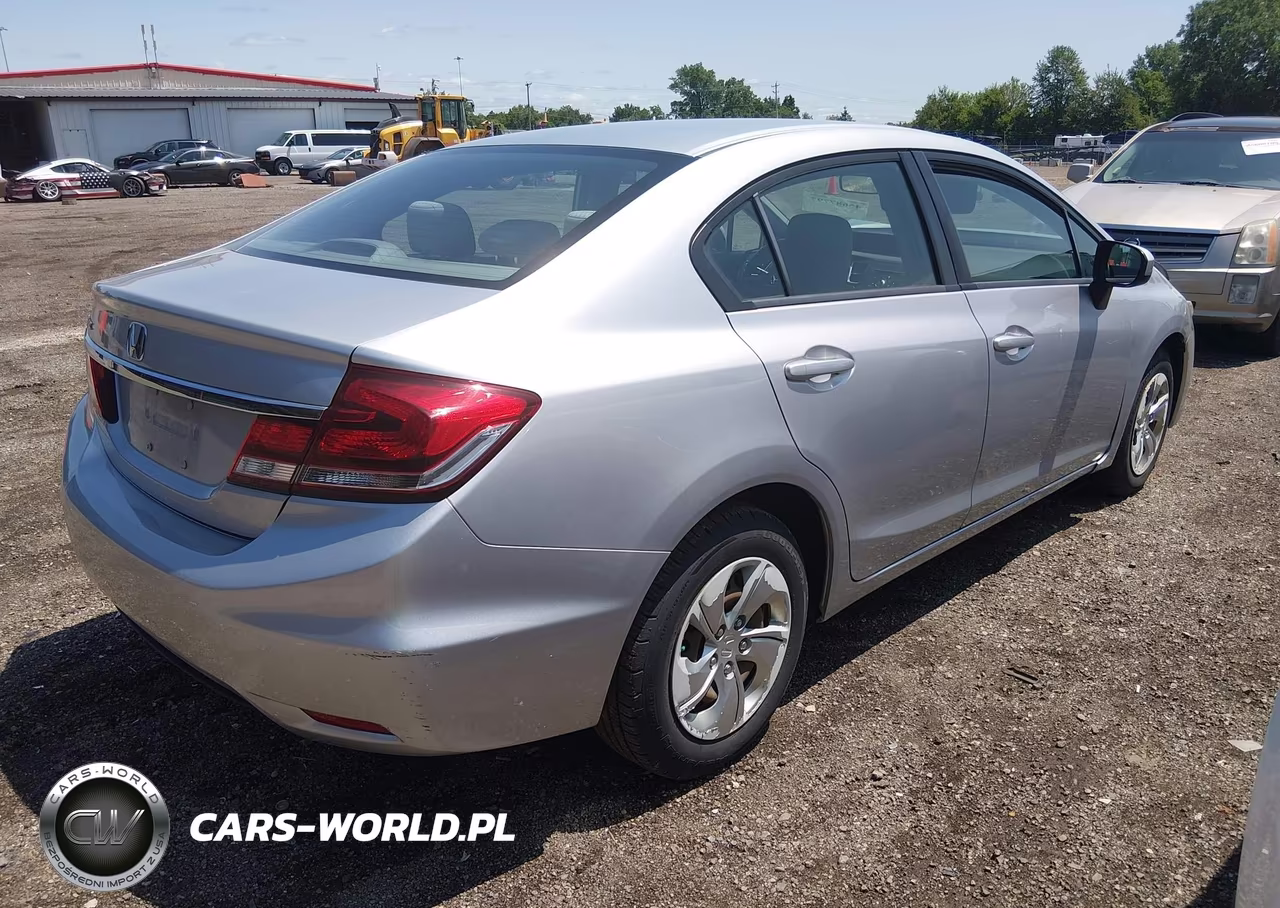 2015 Honda Civic Lx VIN:19XFB2F57FE056178 - 4