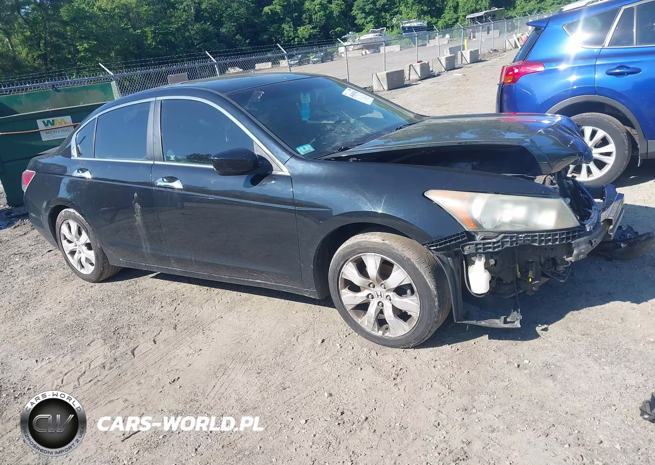2008 Honda Accord 3.5 Ex-L VIN:1HGCP36858A070642 - 1
