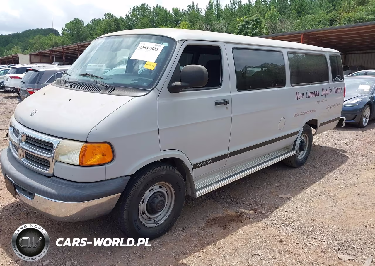 2002 Dodge Ram Wagon 3500 VIN:2B5WB35Z12K119392 - 2