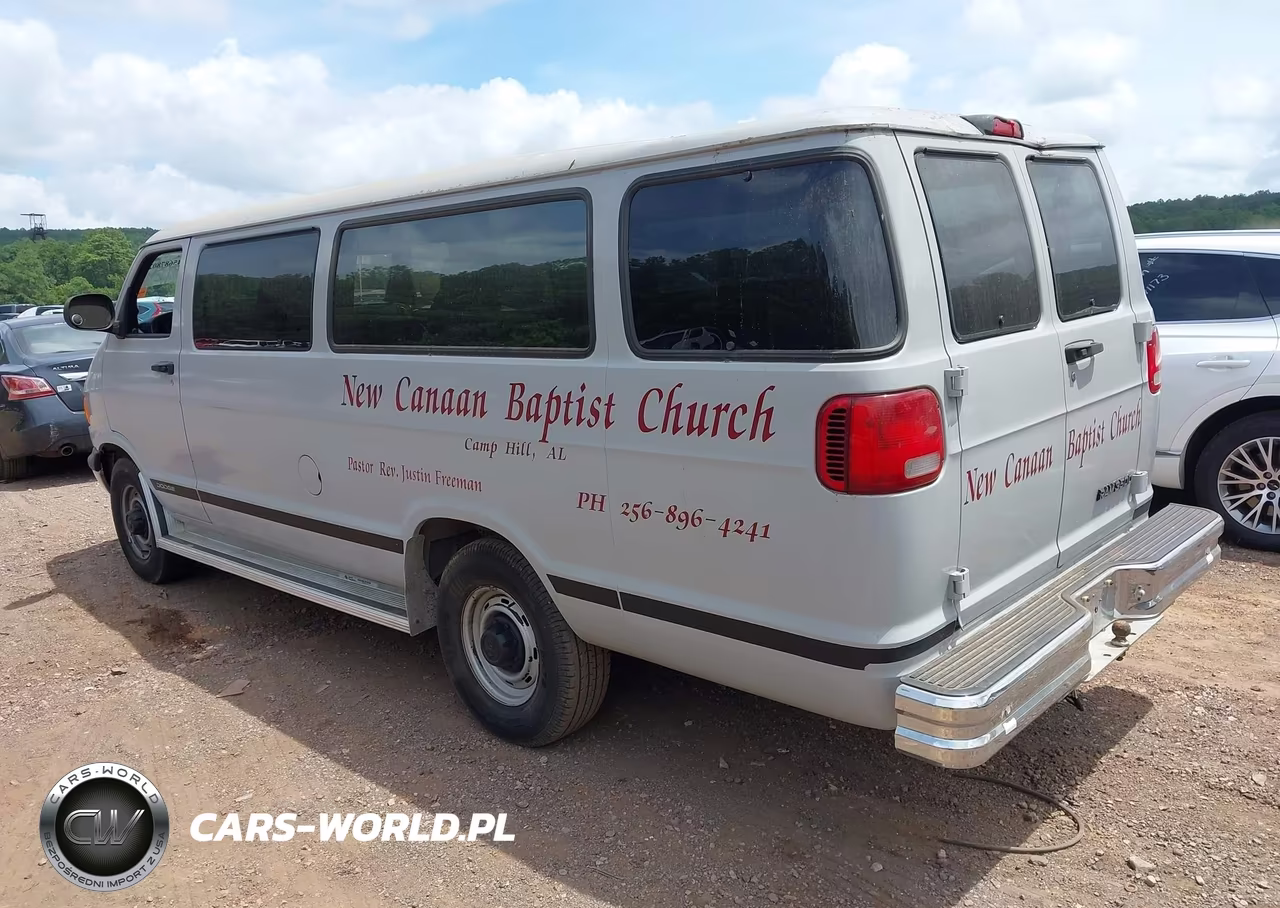 2002 Dodge Ram Wagon 3500 VIN:2B5WB35Z12K119392 - 3