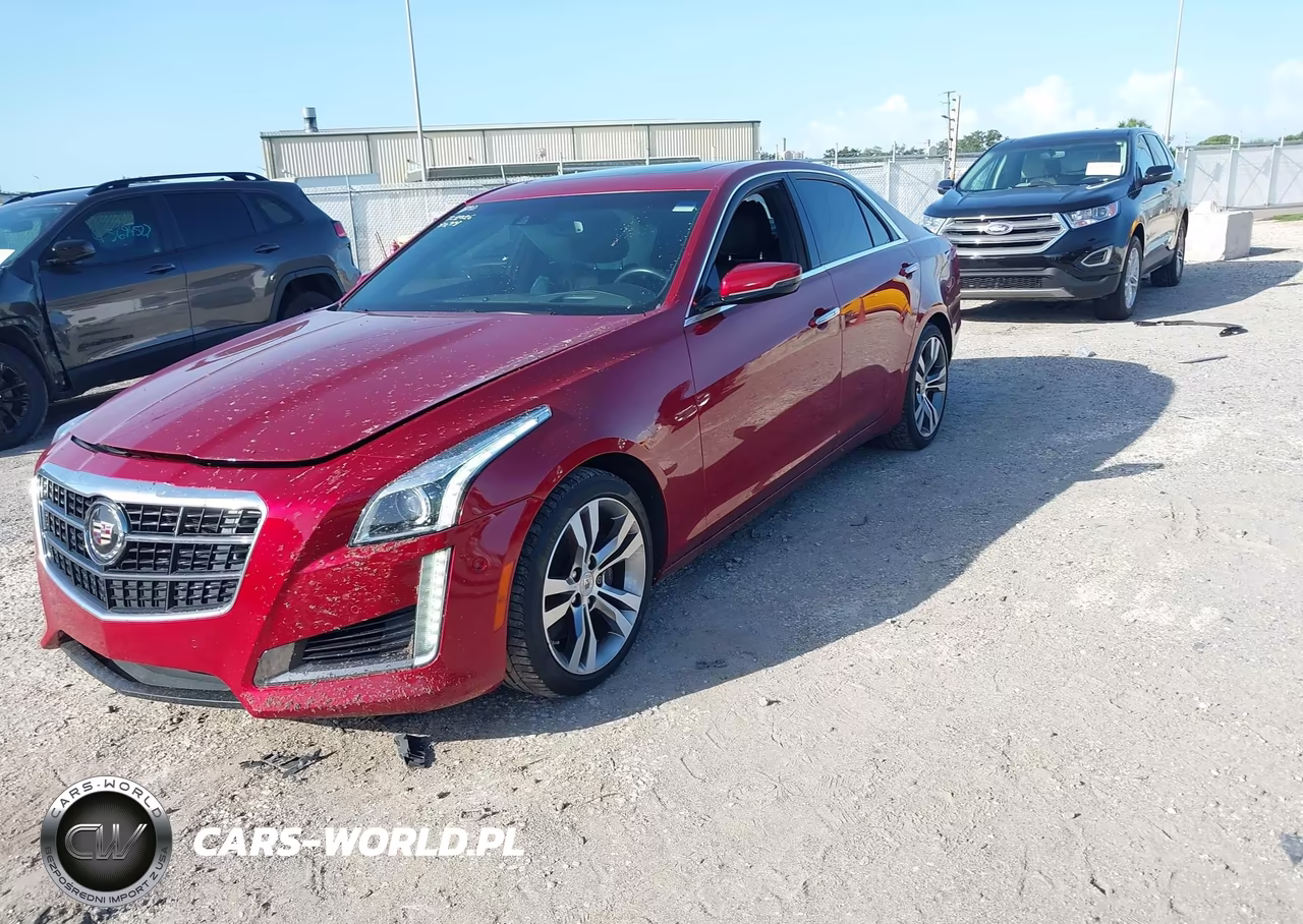 2014 Cadillac Cts Vsport Premium VIN:1G6AV5S80E0188373 - 2