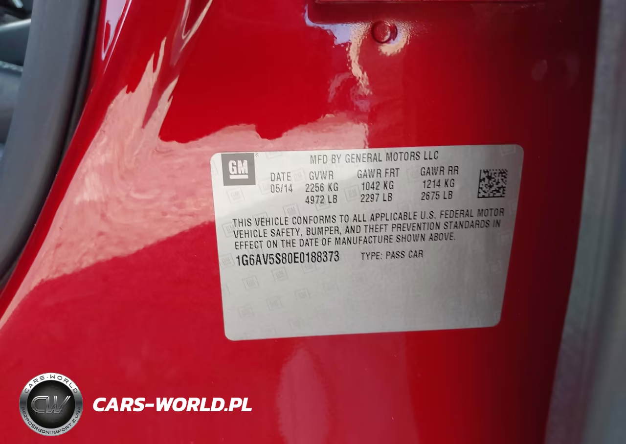 2014 Cadillac Cts Vsport Premium VIN:1G6AV5S80E0188373 - 9